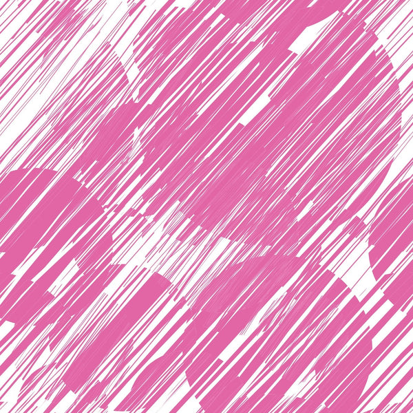 Grunge Circles Fabric - Bashful Pink - ineedfabric.com