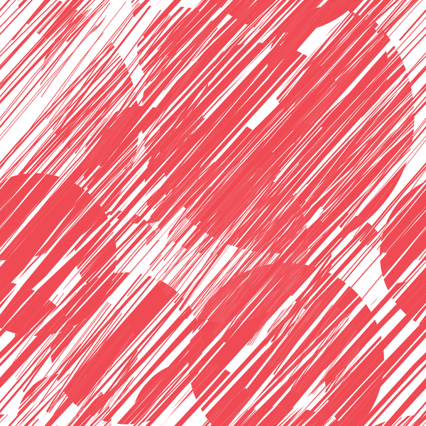 Grunge Circles Fabric - Red - ineedfabric.com