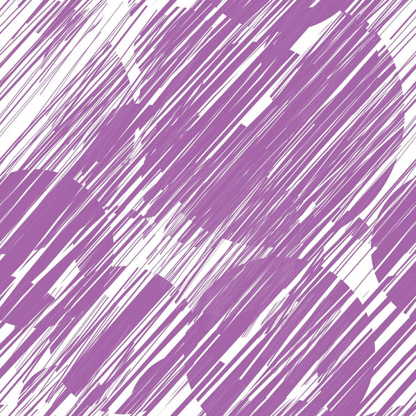 Grunge Circles Fabric - Soft Purple - ineedfabric.com