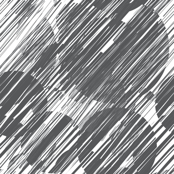 Grunge Circles Fabric - Steel Gray - ineedfabric.com