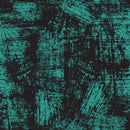 Grunge Fabric - Atoll on Black - ineedfabric.com