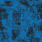 Grunge Fabric - Black on Blue - ineedfabric.com