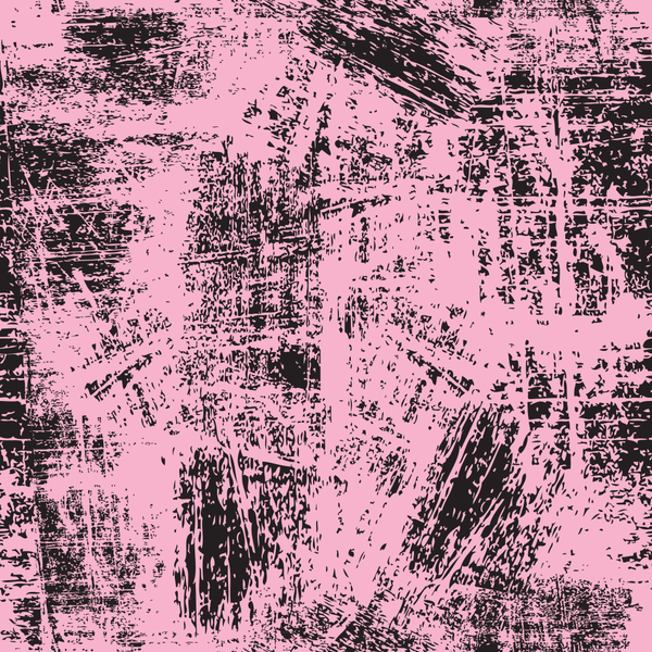 Grunge Fabric - Black on Cupid Pink - ineedfabric.com