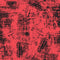 Grunge Fabric - Black on Red - ineedfabric.com