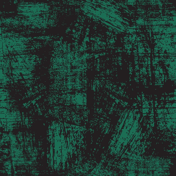 Grunge Fabric - Hunter Green on Black - ineedfabric.com