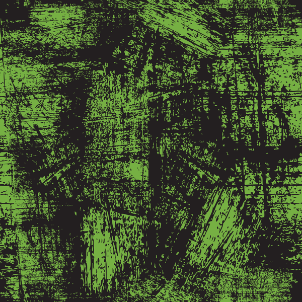 Grunge Fabric - Spring Green on Black - ineedfabric.com