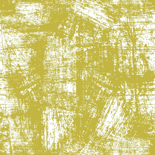 Grunge Fabric - White on Gold - ineedfabric.com