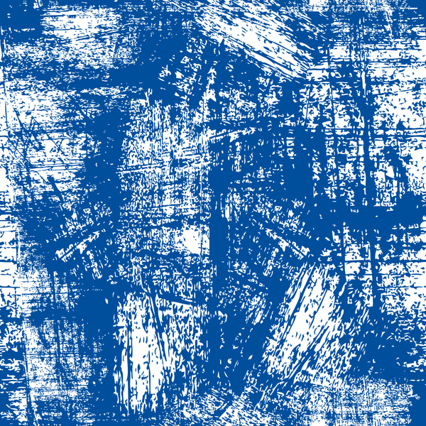 Grunge Fabric - White on Navy Blue - ineedfabric.com