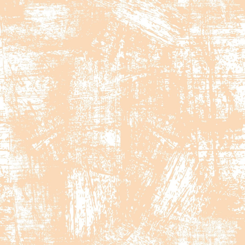 Grunge Fabric - White on Pizazz Peach - ineedfabric.com