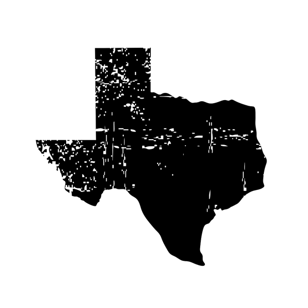 Grunge Map Of Texas Fabric Panel - ineedfabric.com