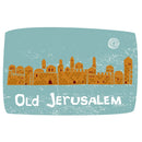 Grunge Old Jerusalem Fabric Panel - ineedfabric.com