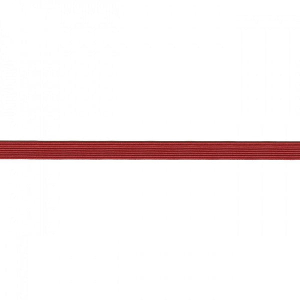 Gypsy Quilter, 1/4" x 5yds Flat Elastic - Red - ineedfabric.com