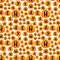 Halloween Letters Pumpkins Fabric - ineedfabric.com