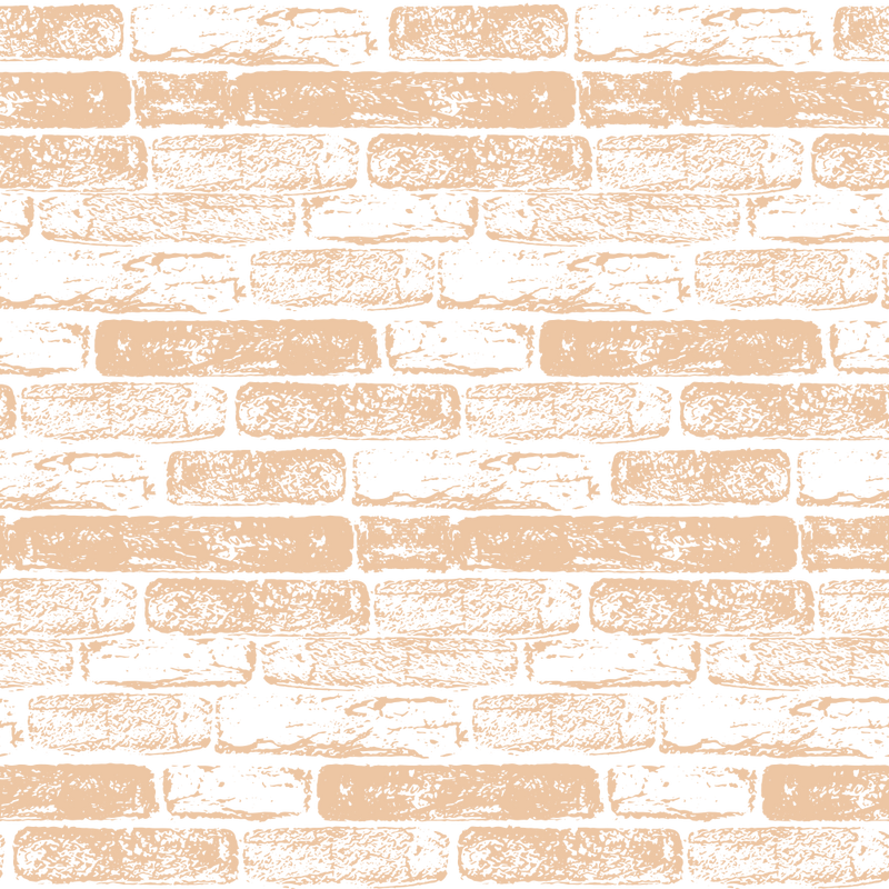 Hand Drawn Brick Wall Fabric - Tacao - ineedfabric.com