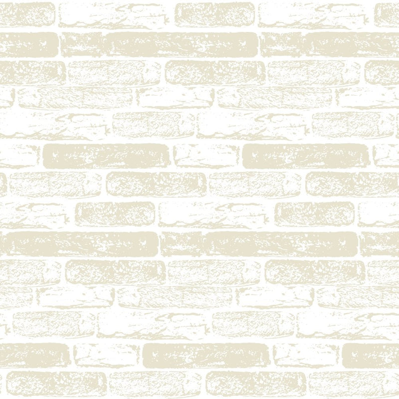 Hand Drawn Brick Wall Tone on Tone Fabric - ineedfabric.com