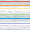 Hand Drawn Horizontal Stripe Fabric - Multi/Gray - ineedfabric.com