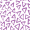 Hand Drawn Triangles Fabric - Soft Purple - ineedfabric.com