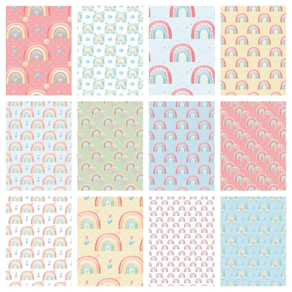 Happy Days Fabric Collection - 1/2 Yard Bundle - ineedfabric.com