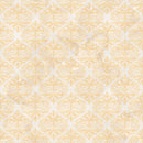 Happy Fall Orange Damask Fabric - ineedfabric.com