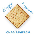 Happy Passover Matzah Fabric Panel - ineedfabric.com