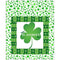 Happy St Patricks Day Mini Wall Hanging 9" x 9" - ineedfabric.com