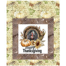 Happy Thanksgiving Mini Wall Hanging 9" x 9" - ineedfabric.com