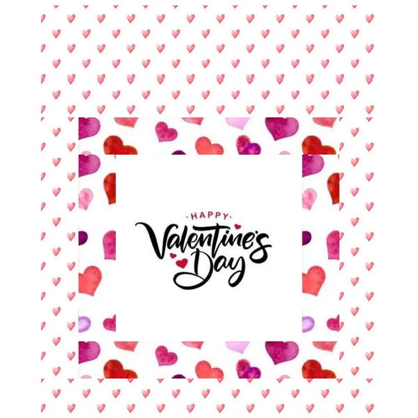 Happy Valentines Day Mini Wall Hanging 9" x 9" - ineedfabric.com