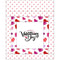 Happy Valentines Day Mini Wall Hanging 9" x 9" - ineedfabric.com