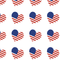 Heart Of An American Fabric - White - ineedfabric.com