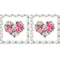 Heart of Peonies Pillow Panels - ineedfabric.com