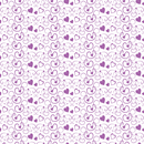 Hearts Fabric - Soft Purple - ineedfabric.com