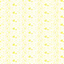 Hearts Fabric - Yellow - ineedfabric.com