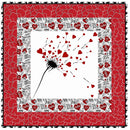 Hearts Overflowing Wall Hanging 42" x 42" - ineedfabric.com