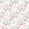 Hello Winter Pattern 2 Fabric - White - ineedfabric.com