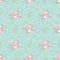 Hello Winter Pattern 4 Fabric - Green - ineedfabric.com