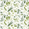 Herbs & Spices Fabric - Green - ineedfabric.com