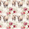 Highland Cows Pattern 4 Fabric - ineedfabric.com