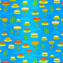 Hip Hop Lotus Fabric - ineedfabric.com