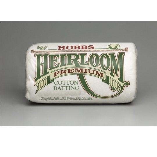 Hobbs Premium Cotton Twin Size Batting - 72" x 90" - ineedfabric.com