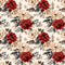 Holiday Elegant Flower Fabric - ineedfabric.com