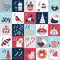 Holiday Elements Advent Calendar Fabric Panel - ineedfabric.com