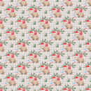 Holly Jolly Turtle Fabric - Gray - ineedfabric.com