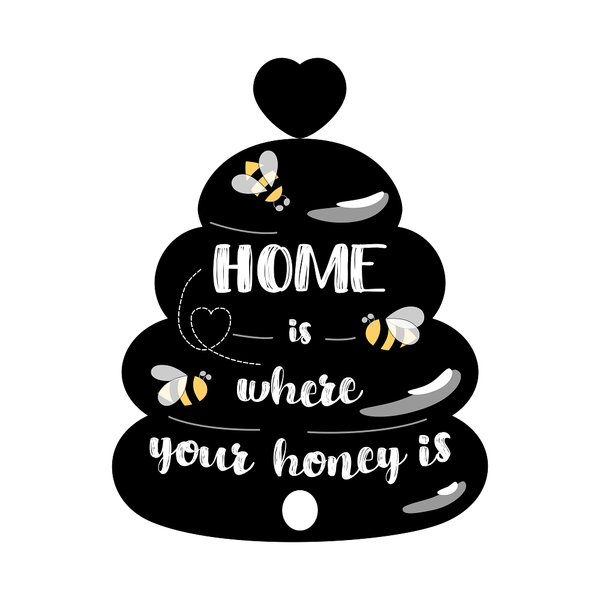 Home Is Where The Honey Is Fabric Panel - ineedfabric.com