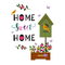 Home Sweet Home Bird Fabric Panel - ineedfabric.com