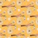 Honey Bee Volume 2 Hive Fabric - Orange - ineedfabric.com