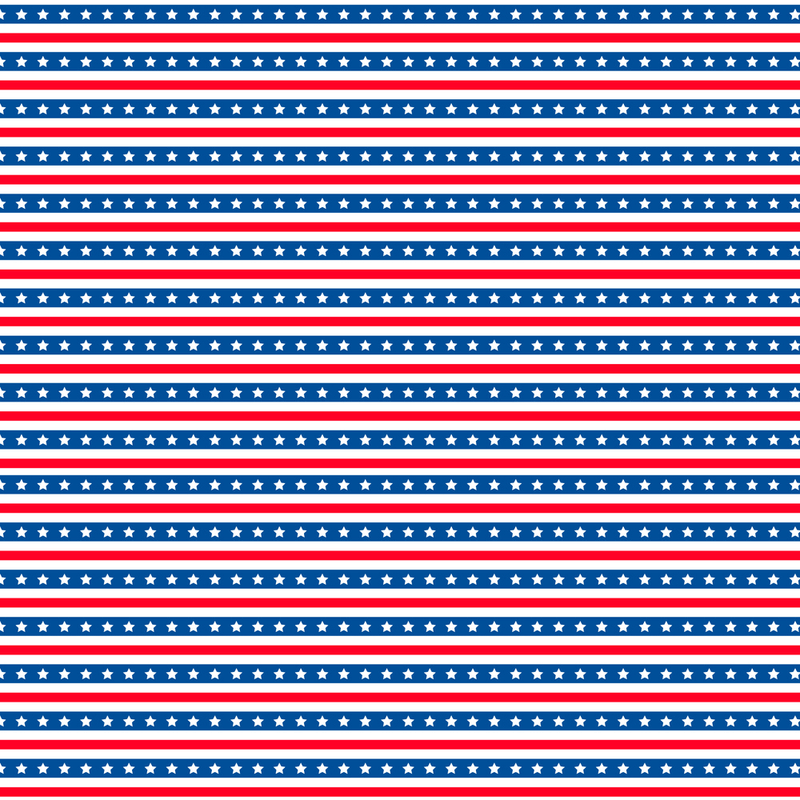 Horizontal Patriotic Stars & Stripes Fabric - Multi - ineedfabric.com