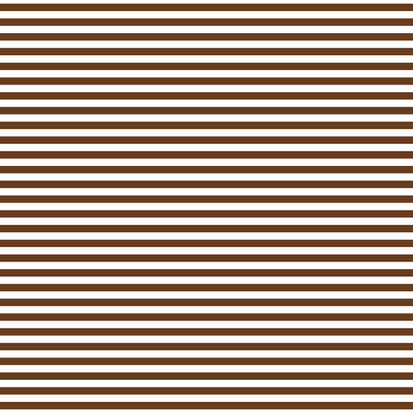 Horizontal Stripe Fabric - Chocolate - ineedfabric.com