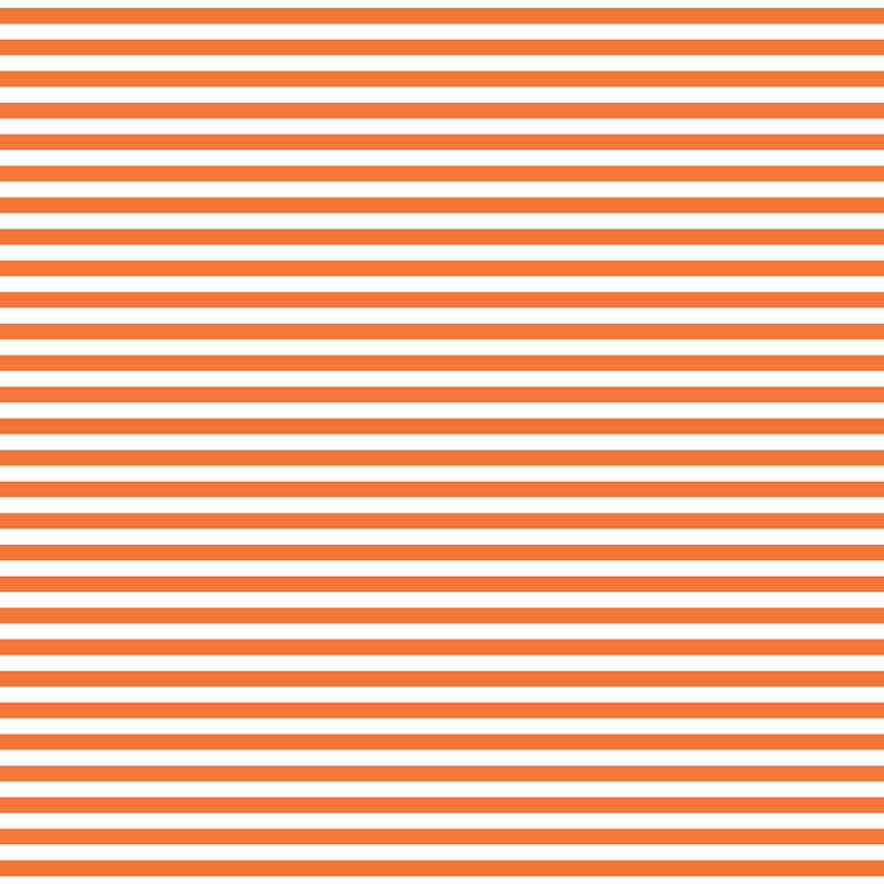 Horizontal Stripe Fabric - Pumpkin - ineedfabric.com