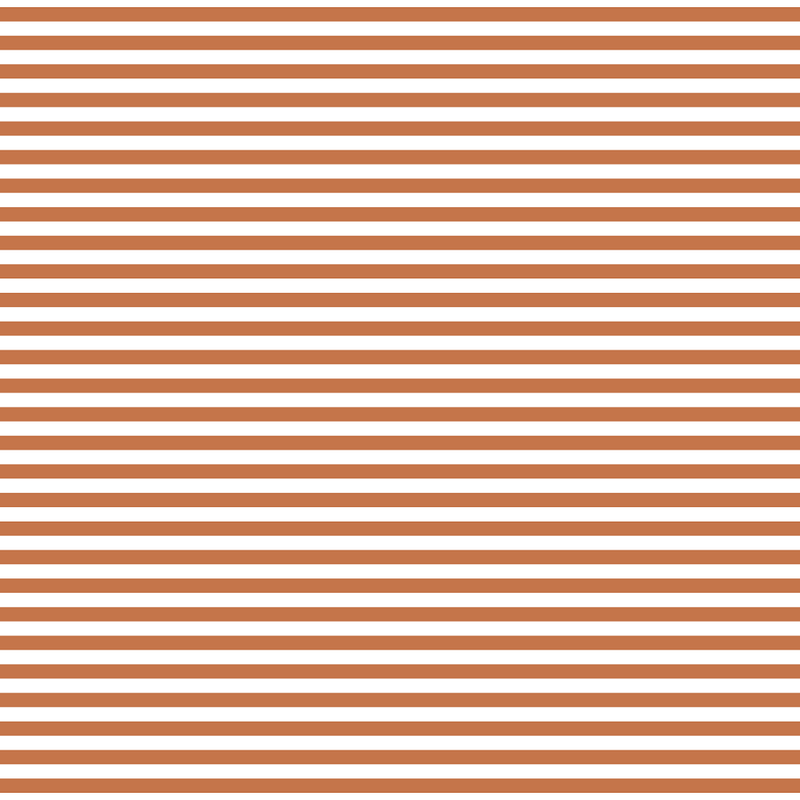 Horizontal Stripe Fabric - Sienna - ineedfabric.com