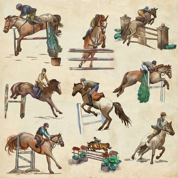 Horse Show Fabric - ineedfabric.com